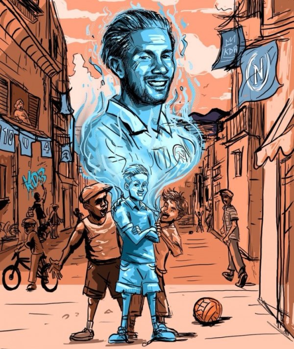 Serie A poster welcomes De Bruyne: Pay tribute to Maradona and Naples win the Serie A championship in four