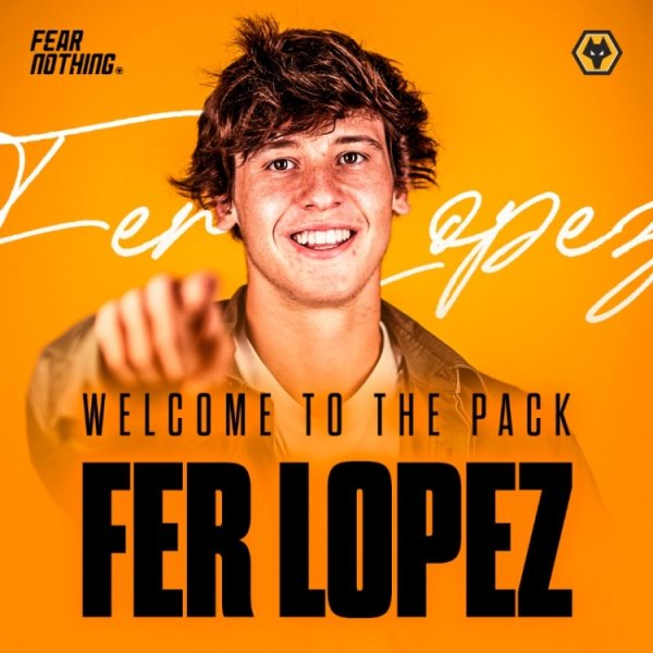 First sign! Official: Wolves sign Celta 21-year-old forward Lopez It is reported that the transfer fee is 25 million euros