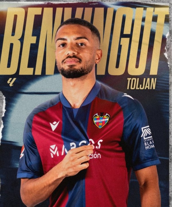Official: 30-year-old German right-back Tolian joins Levante without a signing and signing until 2027