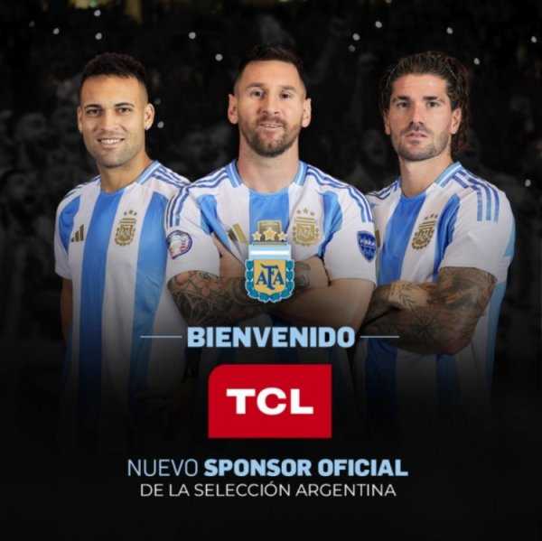 Official: TCL becomes the new official sponsor of Argentina national football team