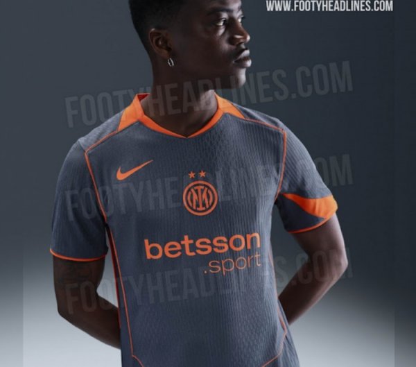 Inter Milan s third jersey in the 25-26 season will be released soon, and the design is inspired by the classic Total 90 series