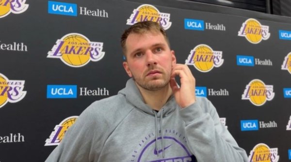 Will James  absence put a lot of pressure on you? Doncic: I don’t think so
