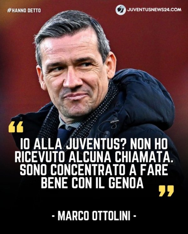 Going to work at Juventus? Genoa Director: Didn’t receive any calls, currently only focused on Genoa