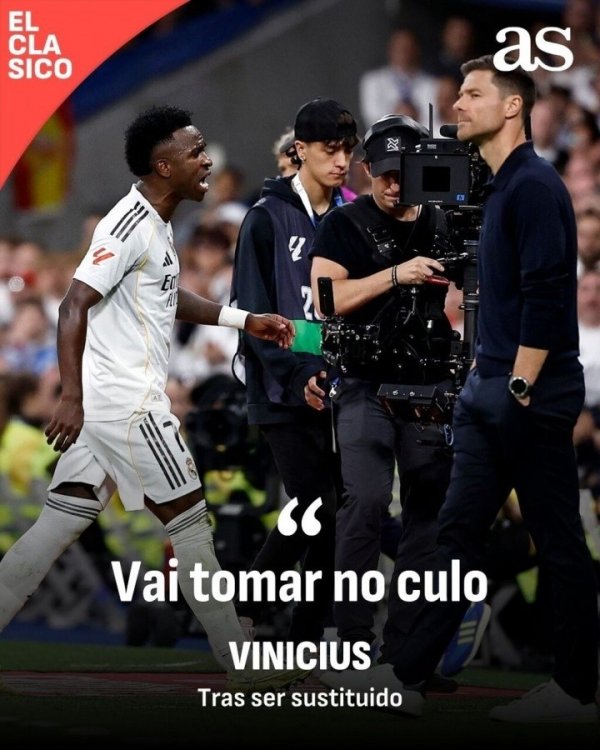 World Sports: Vinicius swore angrily when he was substituted. Vinicius may be fined 53,000 euros for inappropriate words and deeds.