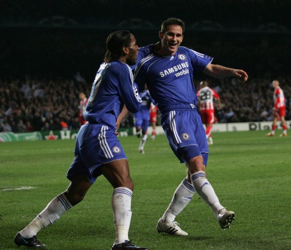 Top ten scorers in Chelsea s history in the Champions League: Drogba Lampard is in the top two, Oscar Werner is in the list