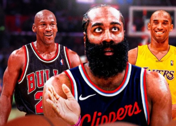 Harden s regular season career points exceeded 28,000, making him the third guard in NBA history, second only to Kobe Jordan.