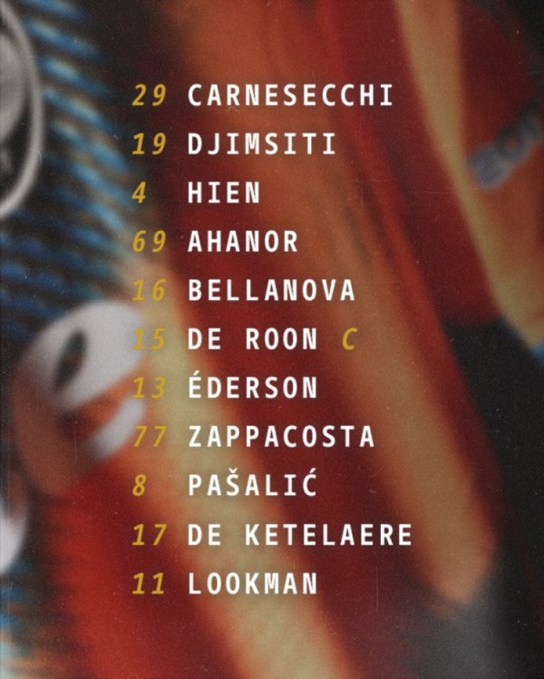 Naples vs Atalanta starting lineup: Hoylen, McTominay start; Lookman plays